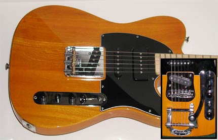 Eric Bergman's '73  'Ambercaster' Tele