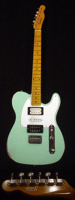 Rob Carty's Surf Green Tele-Gib/Strat Hybrid (