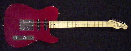 Rob Carty's Tele with First Homemade Neck