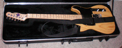 Tom Boyles' Tele in case